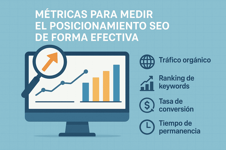 Métricas para medir el posicionamiento SEO Métricas para medir el posicionamiento SEO