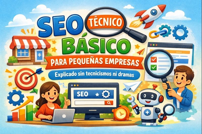 SEO técnico básico para pequeñas empresas: explicado sin tecnicismos ni dramas 1 SEO técnico básico para pequeñas empresas explicado sin tecnicismos ni dramas